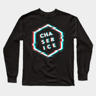 CHASE RICE POLYGON GLITCH Long Sleeve T-Shirt